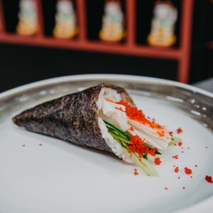 Хенд ролл с крабом